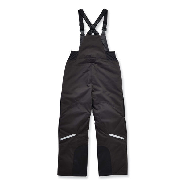 ergodyne® N-Ferno 6471 Thermal Bibs with 500D Nylon Shell, X-Large, Black, Ships in 1-3 Business Days (EGO41215) Each