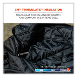 ergodyne® N-Ferno 6471 Thermal Bibs with 500D Nylon Shell, X-Large, Black, Ships in 1-3 Business Days (EGO41215) Each