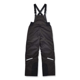 ergodyne® N-Ferno 6471 Thermal Bibs with 500D Nylon Shell, 3X-Large, Black, Ships in 1-3 Business Days (EGO41217) Each