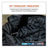 ergodyne® N-Ferno 6471 Thermal Bibs with 500D Nylon Shell, 4X-Large, Black, Ships in 1-3 Business Days (EGO41218) Each