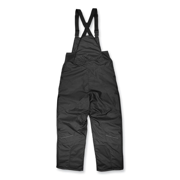 ergodyne® N-Ferno 6472 Thermal Bib with 300D Oxford Shell, Medium, Black, Ships in 1-3 Business Days (EGO41223) Each