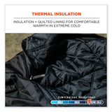 ergodyne® N-Ferno 6472 Thermal Bib with 300D Oxford Shell, 4X-Large, Black, Ships in 1-3 Business Days (EGO41228) Each