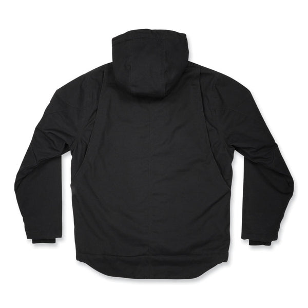 ergodyne® N-Ferno 6468 Duck Canvas Work Jacket, Medium, Black, Ships in 1-3 Business Days (EGO41233) Each