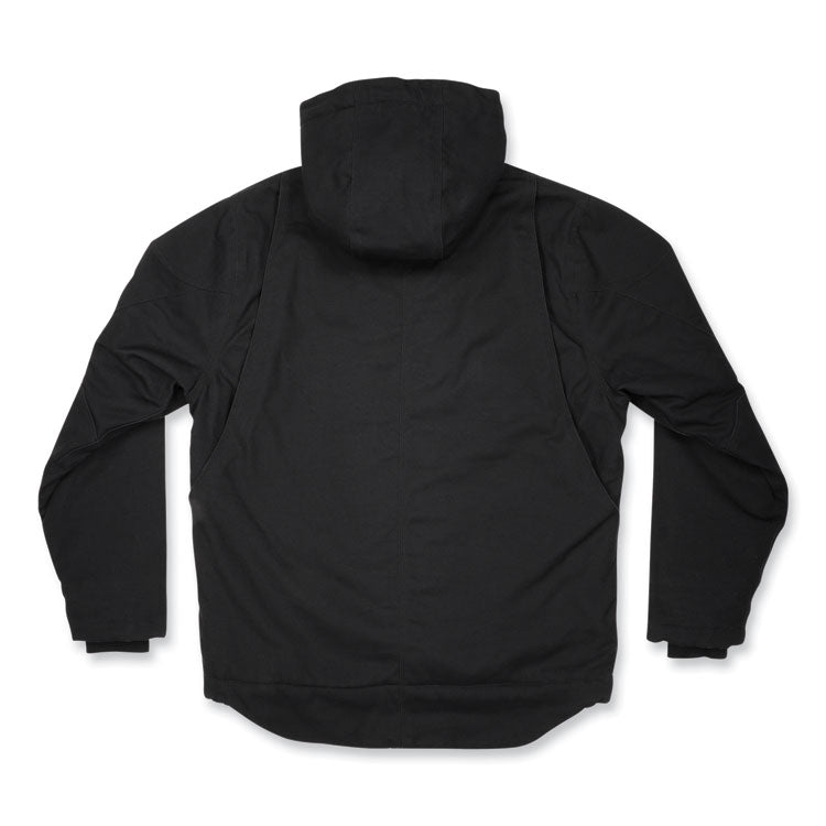 ergodyne® N-Ferno 6468 Duck Canvas Work Jacket, Medium, Black, Ships in 1-3 Business Days (EGO41233) Each