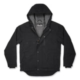 ergodyne® N-Ferno 6468 Duck Canvas Work Jacket, 2X-Large, Black, Ships in 1-3 Business Days (EGO41236) Each