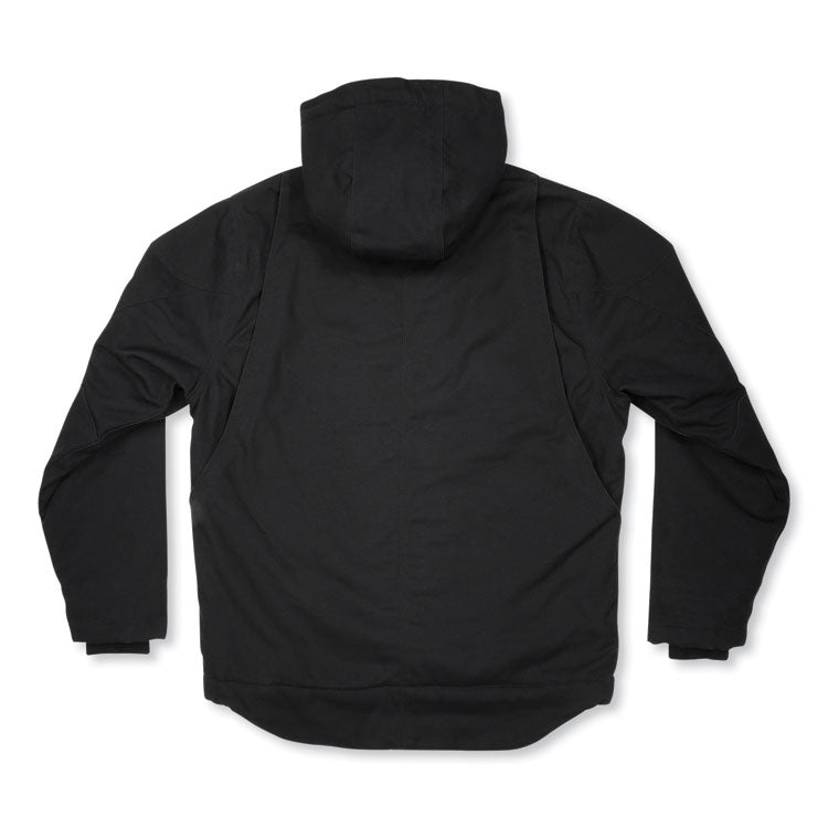 ergodyne® N-Ferno 6468 Duck Canvas Work Jacket, 3X-Large, Black, Ships in 1-3 Business Days (EGO41237) Each