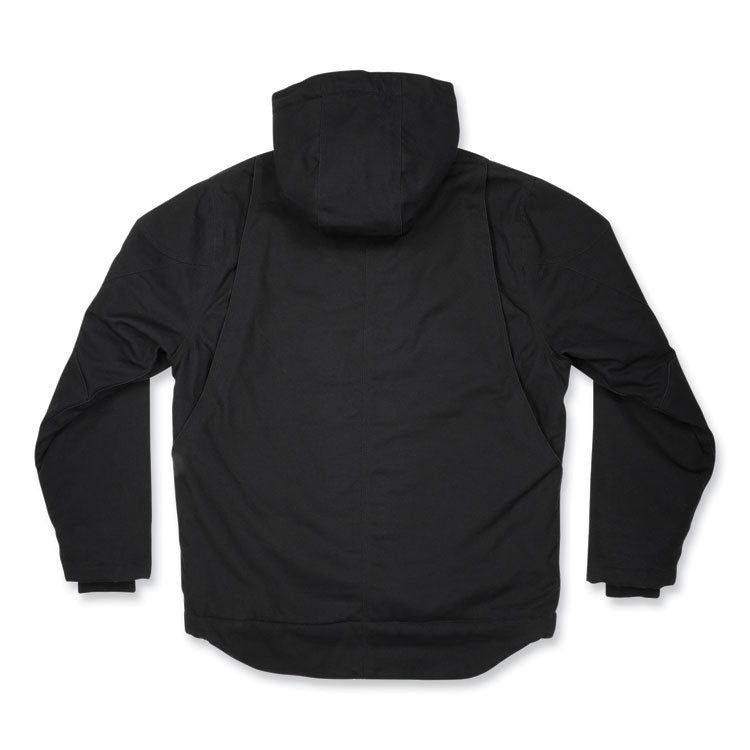 ergodyne® N-Ferno 6468 Duck Canvas Work Jacket, 4X-Large, Black, Ships in 1-3 Business Days (EGO41238) Each