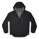 ergodyne® N-Ferno 6468 Duck Canvas Work Jacket, 4X-Large, Black, Ships in 1-3 Business Days (EGO41238) Each
