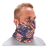 ergodyne® Chill-Its 6485 Multi-Band, Polyester, One Size Fits Most, Stars and Stripes, Ships in 1-3 Business Days (EGO42103) Each