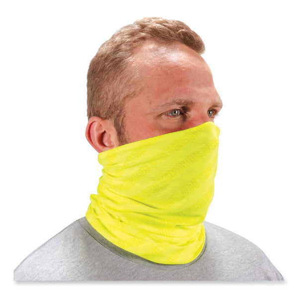 ergodyne® Chill-Its 6485 Multi-Band, Polyester, One Size Fits Most, Hi-Vis Lime, Ships in 1-3 Business Days (EGO42108) Each