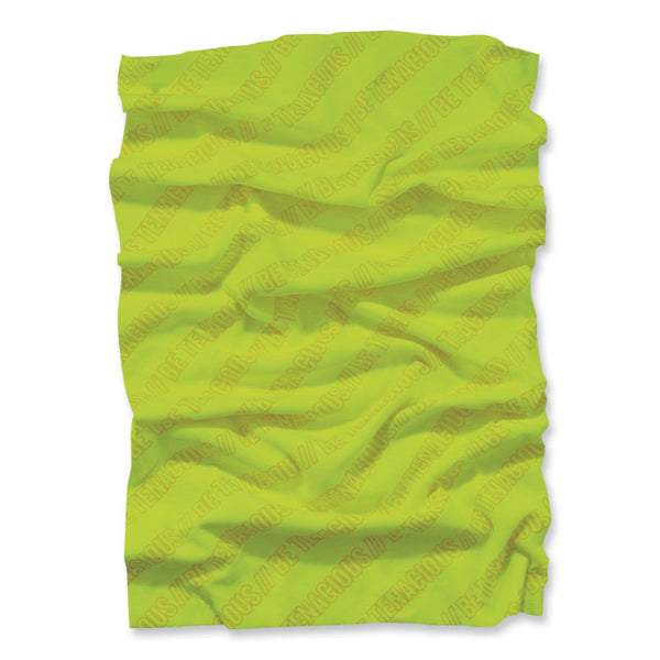 ergodyne® Chill-Its 6485 Multi-Band, Polyester, One Size Fits Most, Hi-Vis Lime, Ships in 1-3 Business Days (EGO42108) Each