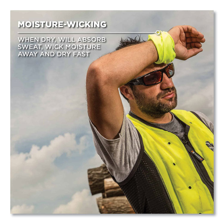 ergodyne® Chill-Its 6485 Multi-Band, Polyester, One Size Fits Most, Khaki Heather, Ships in 1-3 Business Days (EGO42114) Each