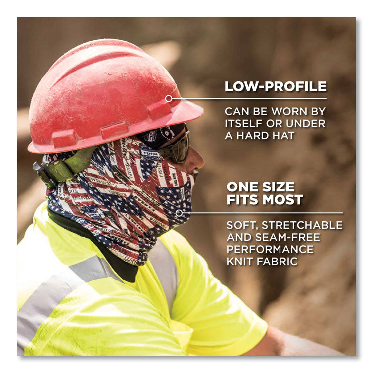 ergodyne® Chill-Its 6485 Multi-Band, Polyester, One Size Fits Most, Khaki Fade, Ships in 1-3 Business Days (EGO42118) Each