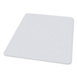 ES Robbins® EverLife Chair Mat for Medium Pile Carpet, 48 x 72, Clear,, Ships in 4-6 Business Days (ESR122486)