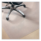 ES Robbins® EverLife Chair Mat for Medium Pile Carpet, 60 x 96, Clear, Ships in 4-6 Business Days (ESR122881)