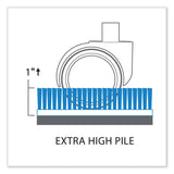 ES Robbins® EverLife Chair Mat for Extra High Pile Carpet, Square, 60 x 60, Clear, Ships in 4-6 Business Days (ESR124681) Each