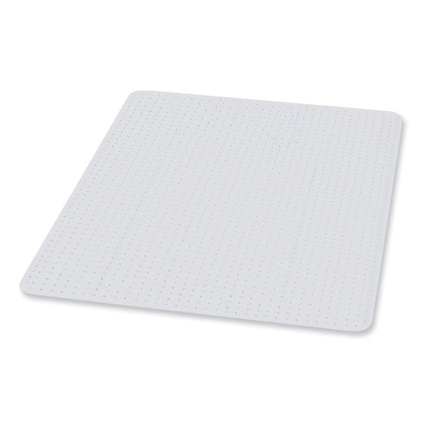 ES Robbins® EverLife Chair Mat for Extra High Pile Carpet, Square, 72 x 72, Clear, Ships in 4-6 Business Days (ESR124908)