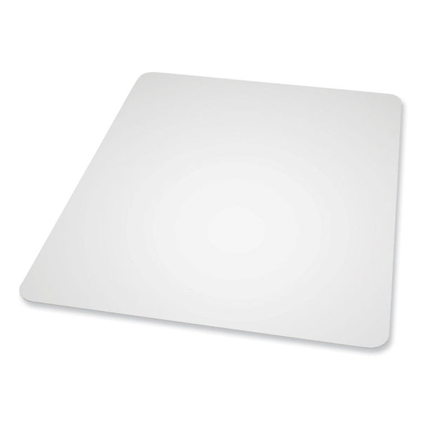 ES Robbins® EverLife Chair Mat for Hard Floors, Heavy Use, Rectangular, 36 x 48, Clear, Ships in 4-6 Business Days (ESR132031)
