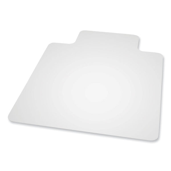 ES Robbins® EverLife Textured Chair Mat for Hard Floors with Lip, 36 x 48, Clear, Ships in 4-6 Business Days (ESR132033)