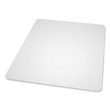 ES Robbins® EverLife Chair Mat for Hard Floors, Heavy Use, Rectangular, 48 x 72, Clear, Ships in 4-6 Business Days (ESR132431) Each