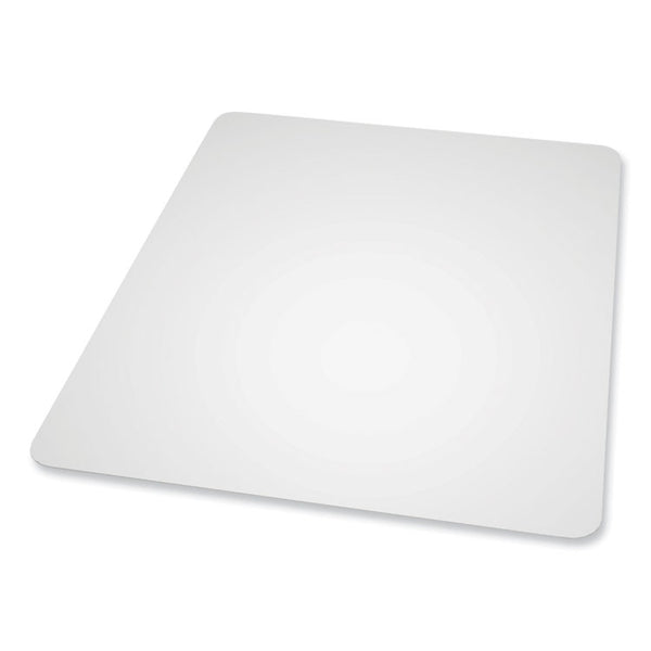 ES Robbins® EverLife Chair Mat for Hard Floors, Heavy Use, Rectangular, 48 x 72, Clear, Ships in 4-6 Business Days (ESR132431)