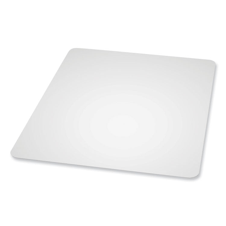 ES Robbins® EverLife Textured Chair Mat for Hard Floors, Square, 60 x 60, Clear, Ships in 4-6 Business Days (ESR132631)