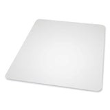 ES Robbins® EverLife Chair Mat for Hard Floors, Heavy Use, Rectangular, 60 x 96, Clear, Ships in 4-6 Business Days (ESR132831) Each