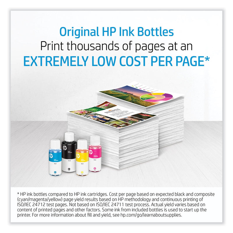 HP HP 31, (1VU26AN) High-Yield Cyan Original Ink Bottle (HEW1VU26AN) Each