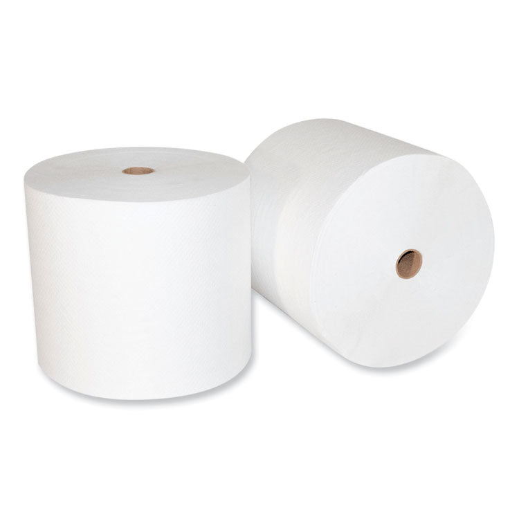 Morcon Tissue Valay Proprietary Roll Towels, 1-Ply, 7" x 800 ft, White, 6 Rolls/Carton (MORVW444)