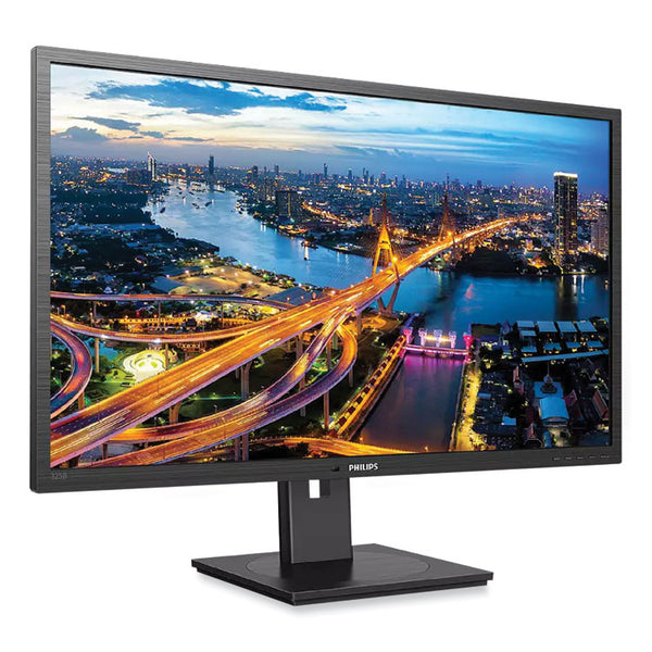 Philips® LCD Monitor with Power Sensor, 31.5", IPS Panel, 2560 Pixels x 1440 Pixels (PSP325B1L) Each