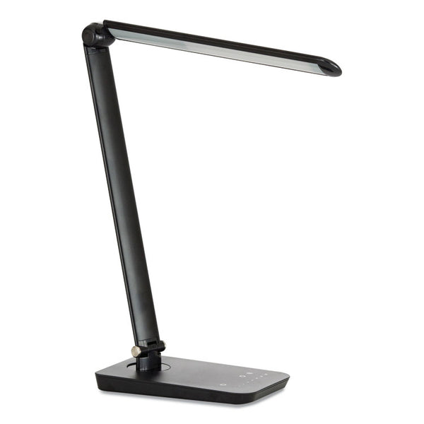 Safco® Vamp Lighting, Multi-pivot Neck, 16.75" High, Black, Ships in 1-3 Business Days (SAF1001BL) Each