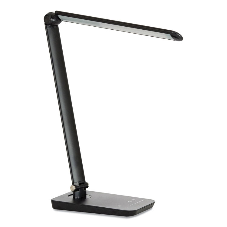 Safco® Vamp Lighting, Multi-pivot Neck, 16.75" High, Black, Ships in 1-3 Business Days (SAF1001BL) Each