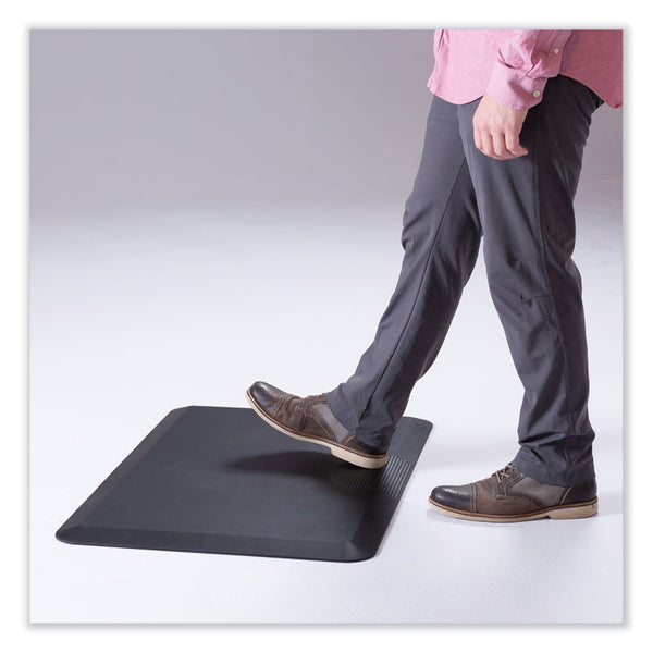 Safco® Anti-Fatigue Mat, 24 x 36, Black, Ships in 1-3 Business Days (SAF2111BL)