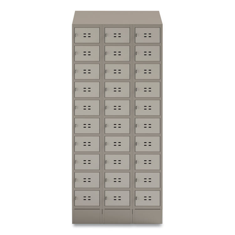 Safco® Triple Sloped Metal Locker Hood Addition, 36w x 18d x 6h, Tan, Ships in 1-3 Business Days (SAF5518TN) Each