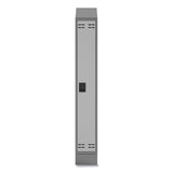 Safco® Single Continuous Metal Locker Base Addition, 11.7w x 16d x 5.75h, Gray, Ships in 1-3 Business Days (SAF5519GR)