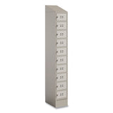 Safco® Single Continuous Metal Locker Base Addition, 11.7w x 16d x 5.75h, Tan, Ships in 1-3 Business Days (SAF5519TN)