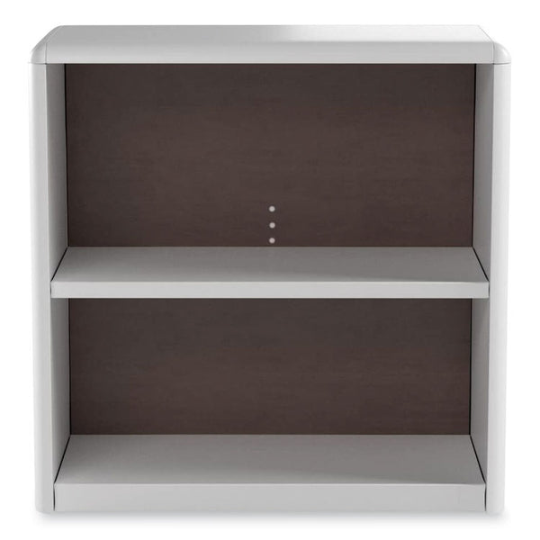 Safco® ValueMate Economy Bookcase, Two-Shelf, 31.75w x 13.5d x 28h, Gray, Ships in 1-3 Business Days (SAF7170GR)