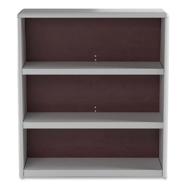 Safco® ValueMate Economy Bookcase, Three-Shelf, 31.75w x 13.5d x 41h, Gray, Ships in 1-3 Business Days (SAF7171GR)