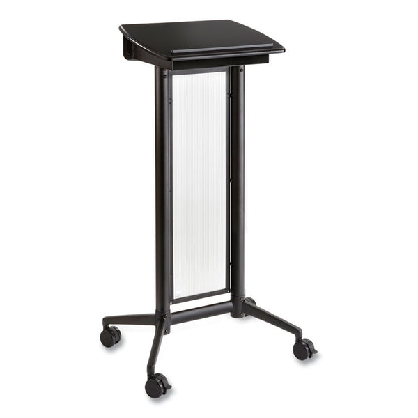 Safco® Impromptu Lectern, 26.5 x 18.75 x 46.5, Black, Ships in 1-3 Business Days (SAF8912BL)