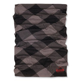 ergodyne® Chill-Its 6485 Multi-Band, Polyester, One Size Fits Most, Gray Buffalo Plaid, Ships in 1-3 Business Days (EGO42211) Each