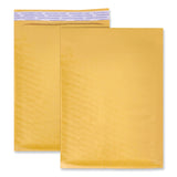 Universal® Peel Seal Strip Cushioned Mailer, #0, Extension Flap, Self-Adhesive Closure, 6 x 10, 25/Carton (UNV4087874) Case of 25