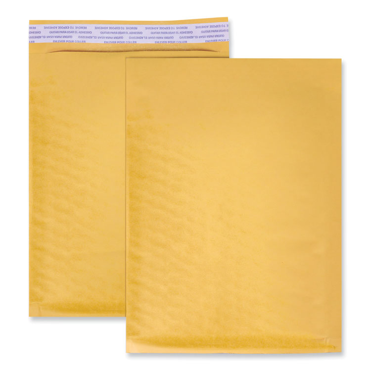 Universal® Peel Seal Strip Cushioned Mailer, #3, Extension Flap, Self-Adhesive Closure, 8.5 x 14.5, 25/Carton (UNV4087877) Case of 25