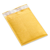 Universal® Peel Seal Strip Cushioned Mailer, #0, Extension Flap, Self-Adhesive Closure, 6 x 10, 25/Carton (UNV4087874) Case of 25