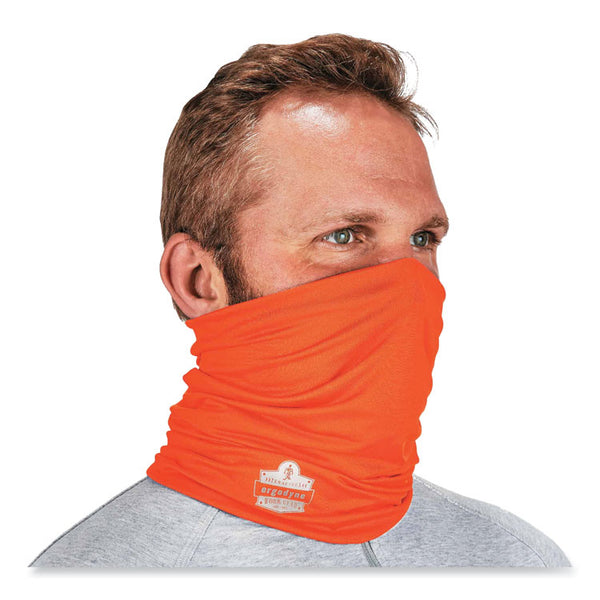 ergodyne® Chill-Its 6487 Cooling Performance Knit Multi-Band, Polyester/Spandex, One Size, Hi-Vis Orange, Ships in 1-3 Business Days (EGO42128) Each