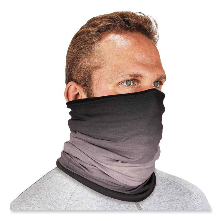 ergodyne® N-Ferno 6491 Reversible Thermal Fleece + Poly Multi-Band, One Size Fits Most, Light Gray Fade, Ships in 1-3 Business Days (EGO42322) Each