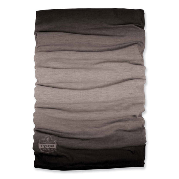 ergodyne® N-Ferno 6491 Reversible Thermal Fleece + Poly Multi-Band, One Size Fits Most, Light Gray Fade, Ships in 1-3 Business Days (EGO42322) Each