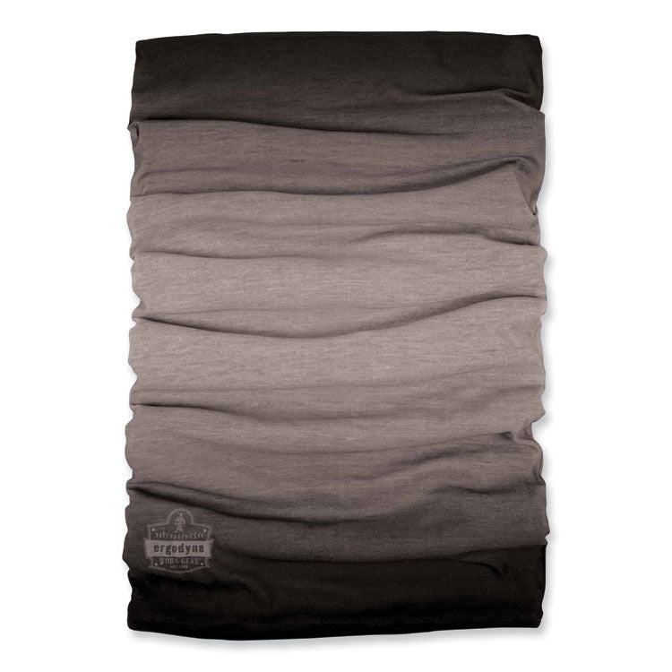 ergodyne® N-Ferno 6491 Reversible Thermal Fleece + Poly Multi-Band, One Size Fits Most, Light Gray Fade, Ships in 1-3 Business Days (EGO42322) Each