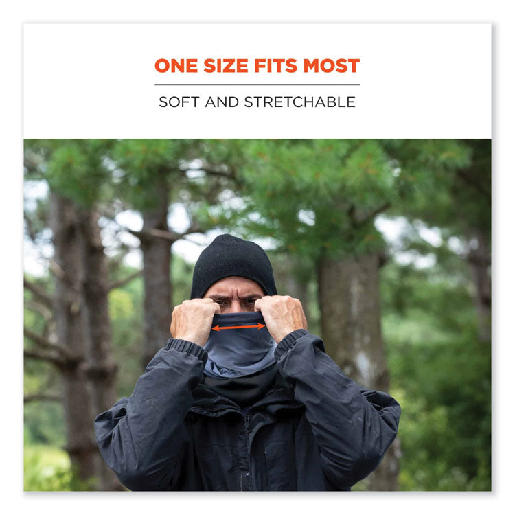 ergodyne® N-Ferno 6492 2-Piece Thermal Fleece + Poly Multi-Band, One Size Fits Most, Lime, Ships in 1-3 Business Days (EGO42330) Each