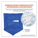 ergodyne® Chill-Its 6483  Cooling Neck Gaiter Bandana Pocket, Polyester/Spandex, Large/X-Large, Blue, Ships in 1-3 Business Days (EGO42134) Each