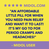 Midol® Cramp Relief 650 mg Strength Capsule 20 per Bottle (1229968_BT) 1/BT